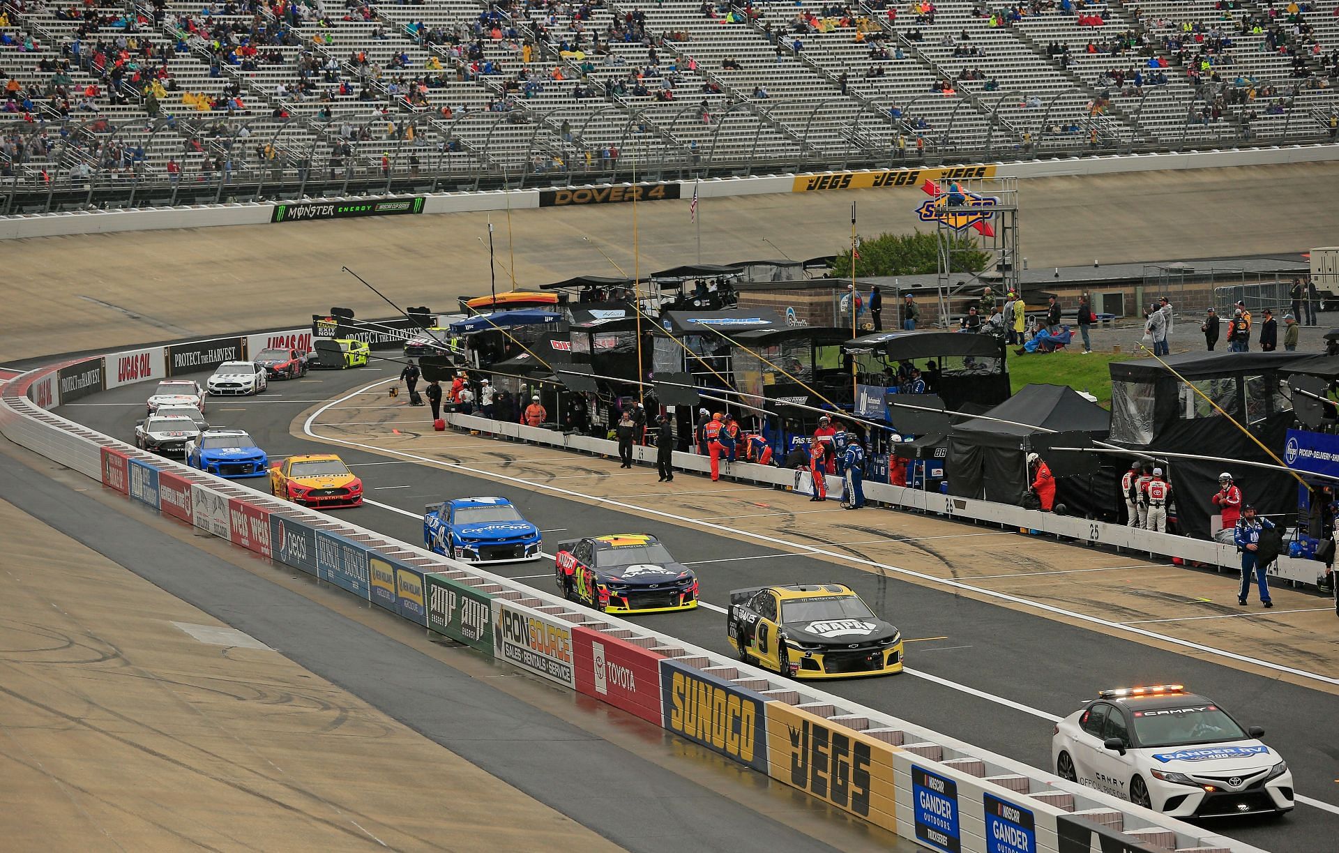 What is the qualifying order for Wurth 400 at Dover Motor Speedway?