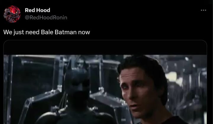 A tweet reply to DF's post (Image via Twitter)