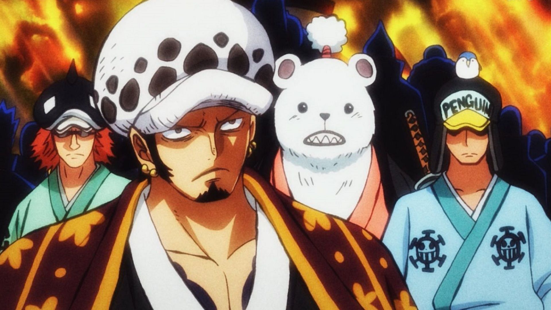 Among Law&#039;s subordinates, Bepo is the best (Image via Toei Animation, One Piece)