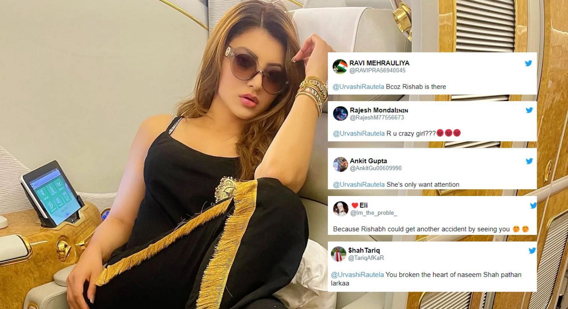 “Bcoz Rishabh (Pant) is there” – Fans react hilariously to Urvashi Rautela’s latest Instagram post