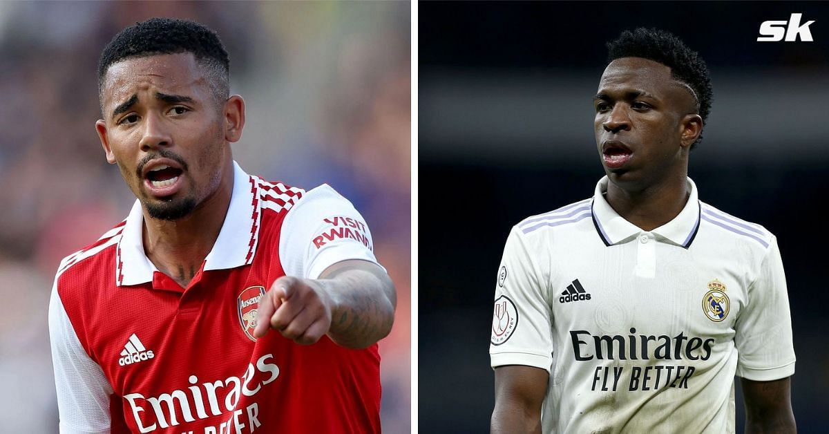 Real Madrid Star Vinicius Jr Reacts To Gabriel Jesus' Performance In ...