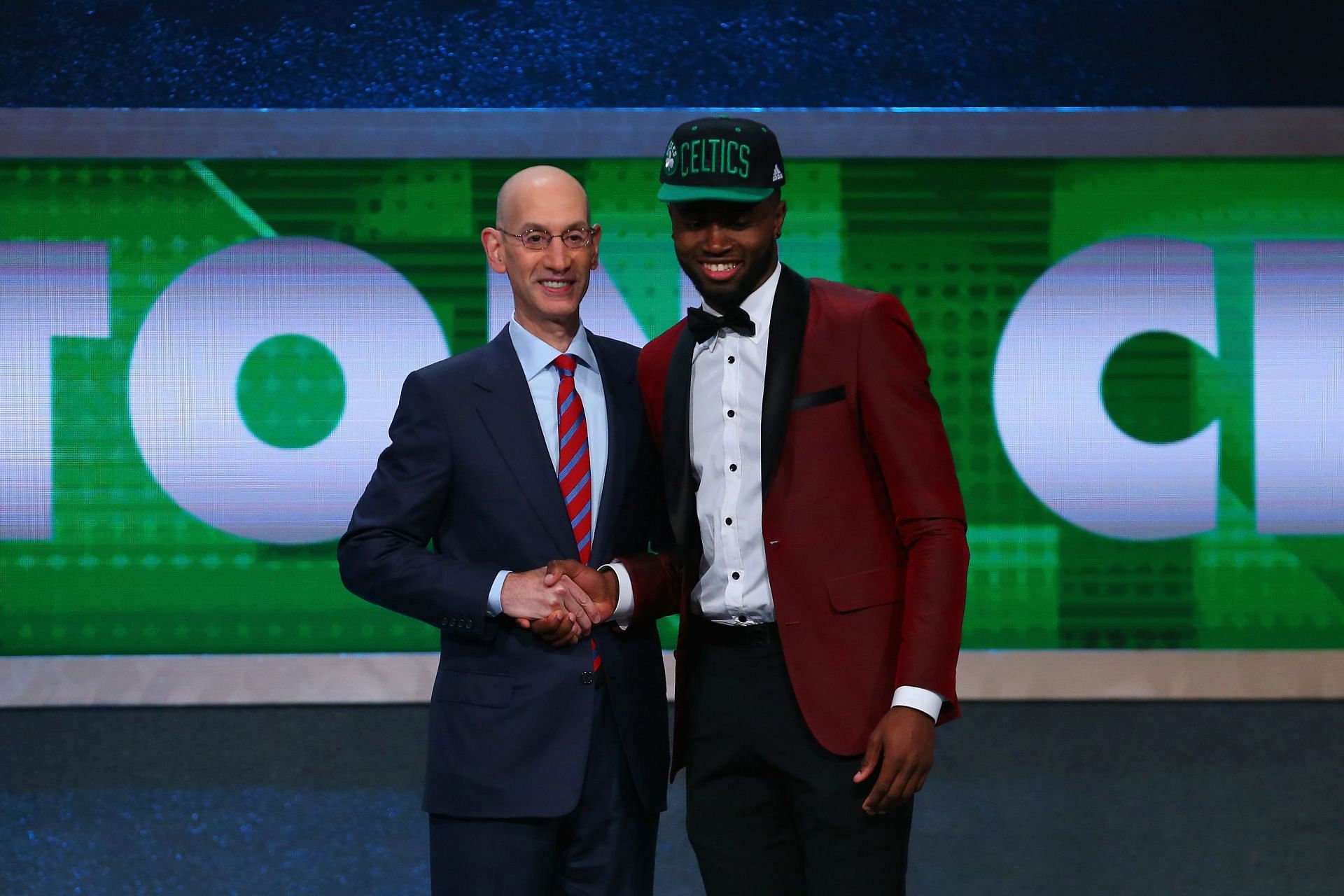 NBA Commissioners Adam Silver and Jaylen Brown