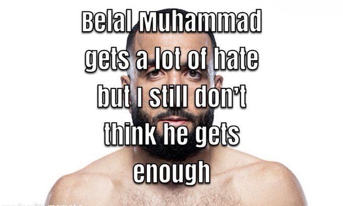 UFC 287: Belal Muhammad Leaves Fans In Splits Showing Up At UFC 287 In ...