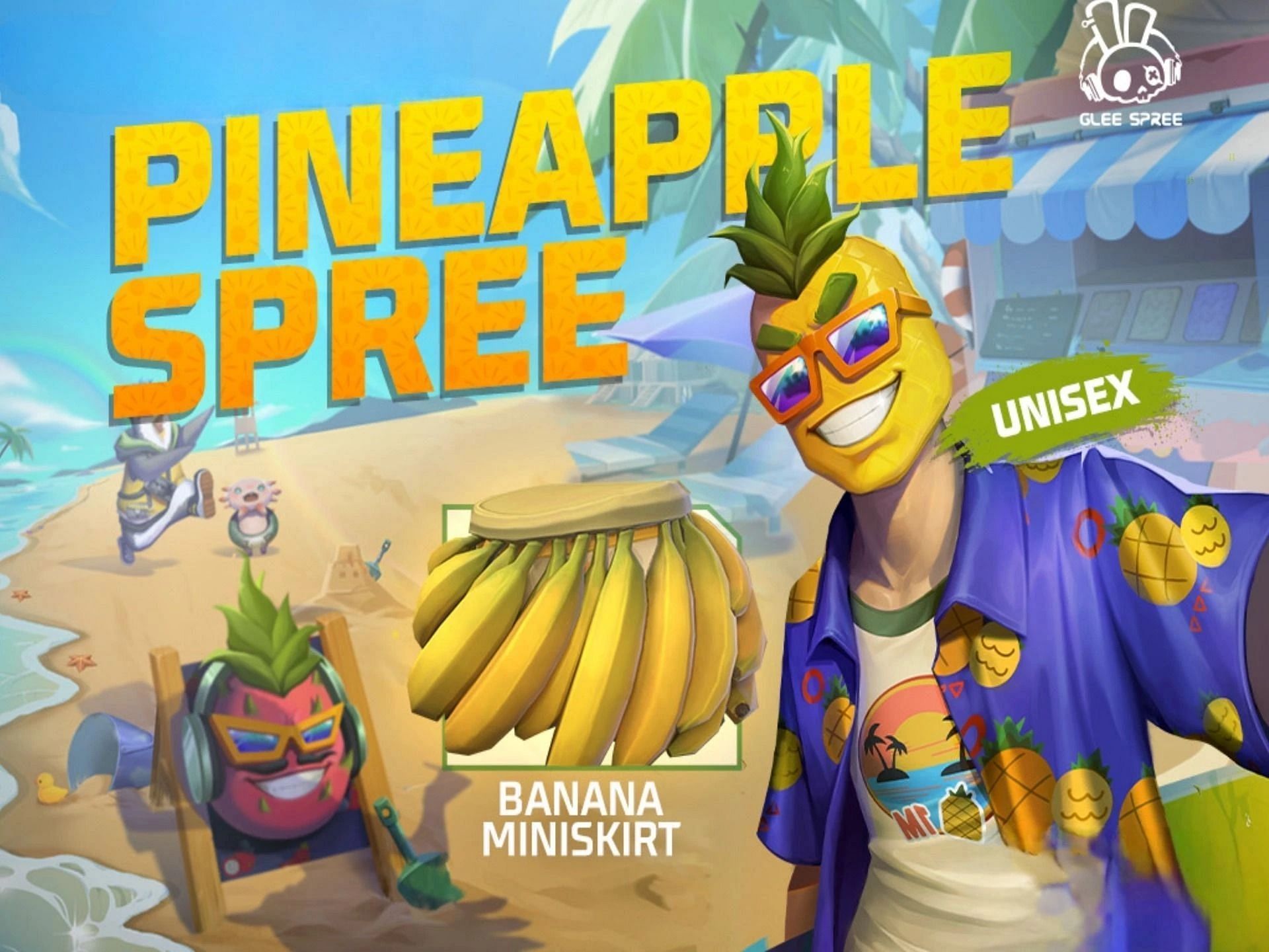 Pineapple Spree बंडल (Image via Garena)