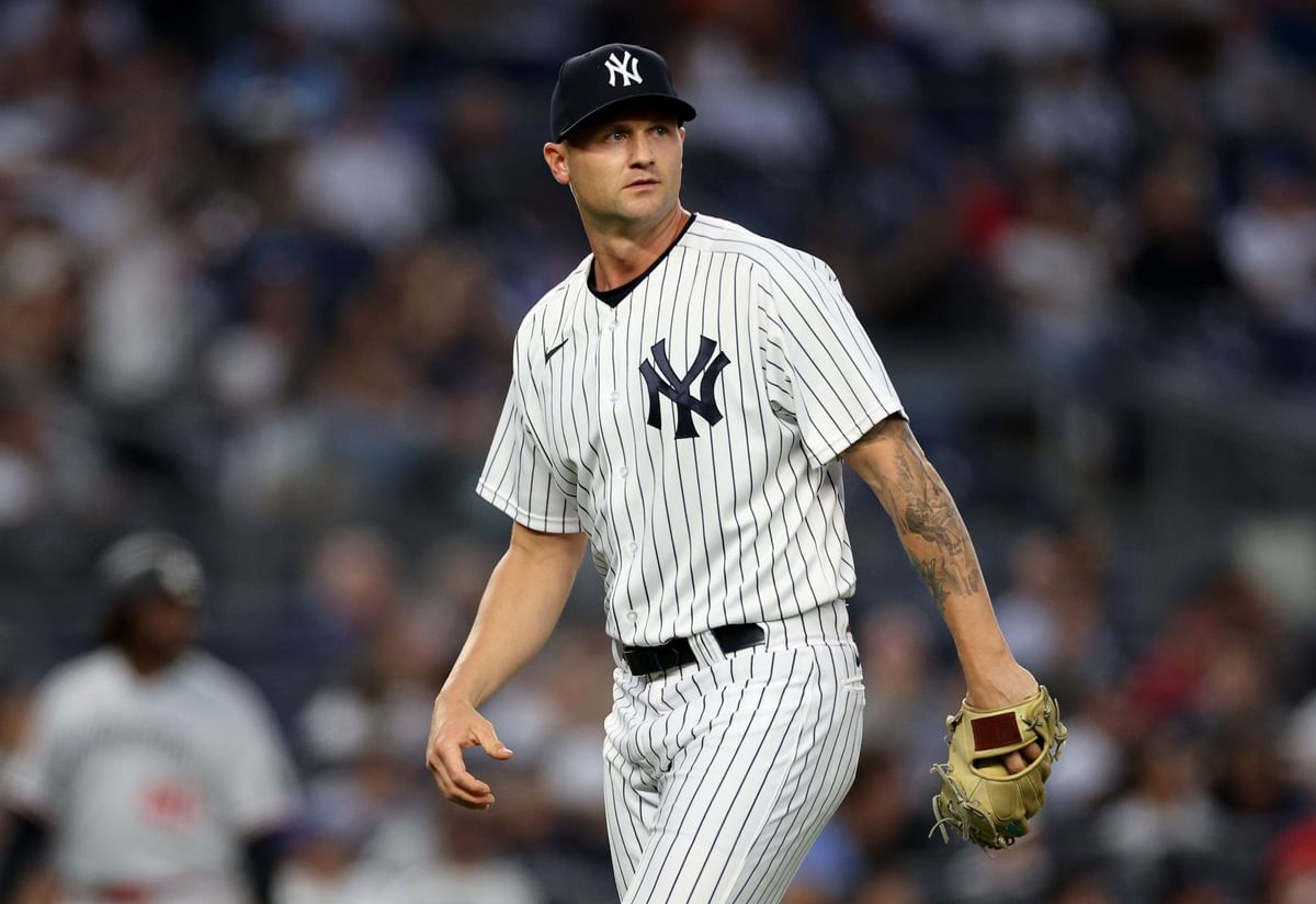 New York Yankees rookie pitcher Jhony Brito takes tough outing in