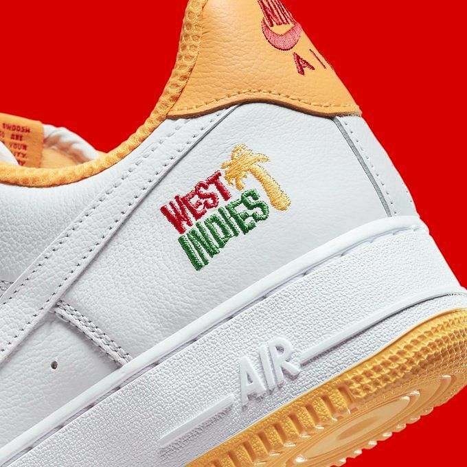 West Indies: Nike Air Force 1 Low “West Indies” Alternate Yellow shoes ...