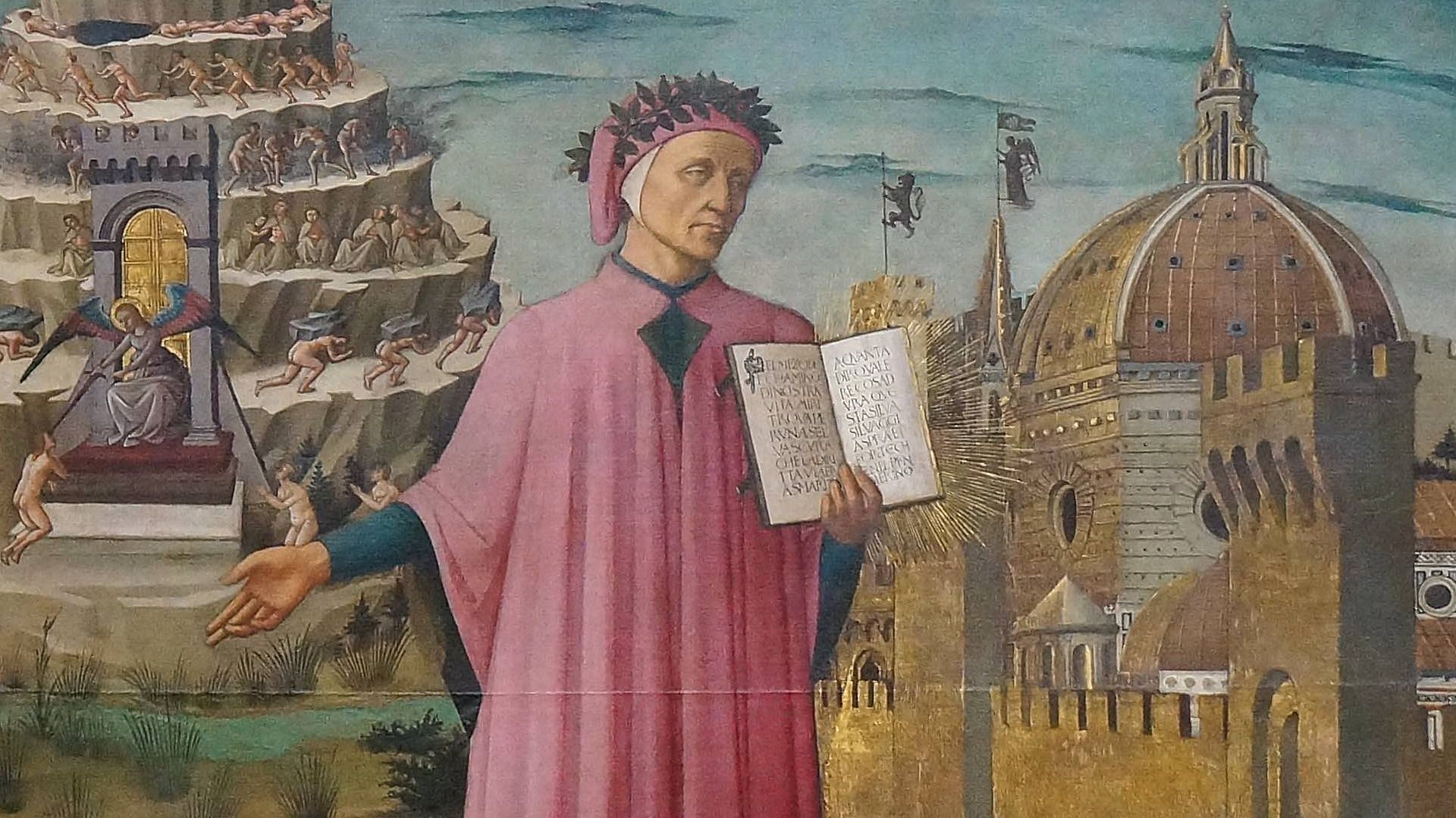 Una imagen asociada con Dante Alighieri (Imagen a través de Britannica)