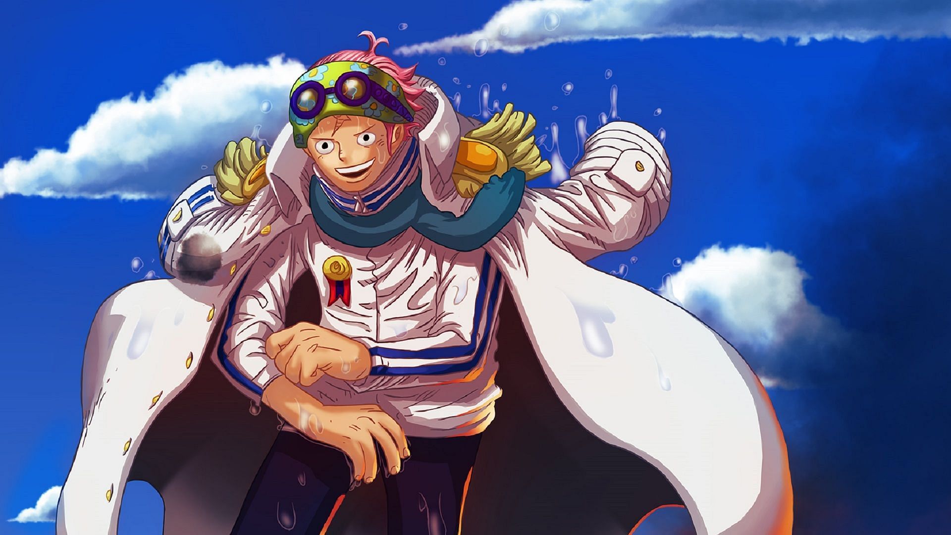 Koby est classé capitaine, mais ses compétences ne sont pas inférieures à celles de la plupart des vice-amiraux (Image via Eiichiro Oda/Shueisha, One Piece)