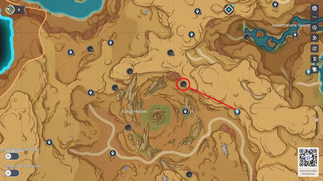 Look for a Fravashi Tree: Genshin Impact quest guide with locations