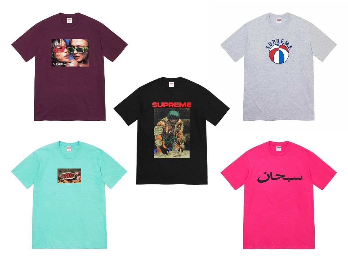 Supreme Spring 2023 Tees Collection Where to get, release date, and