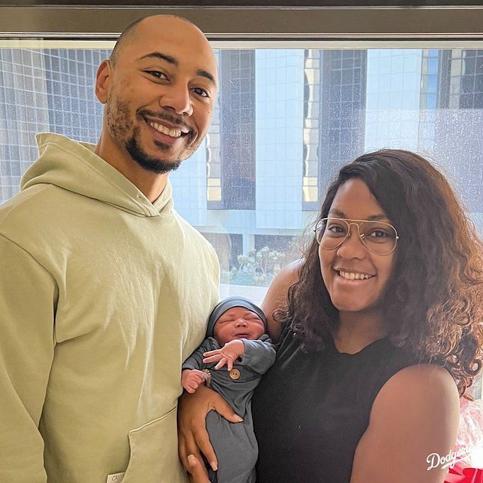 In Photos: LA Dodgers' Star Mookie Betts And Wife Brianna Welcome Baby ...