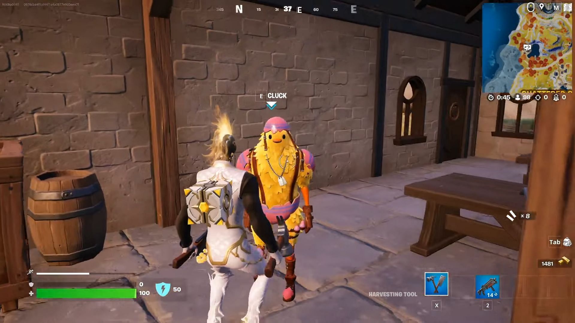 Where to find Cluck in Fortnite Chapter 4 Season 2