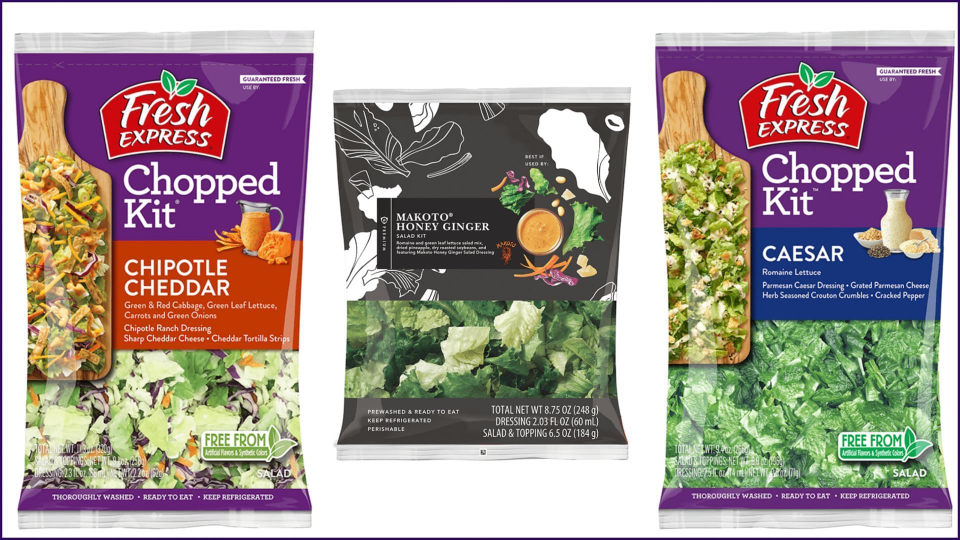 Fresh Express Salad Kits recall Reason, products, UPC codes, and all