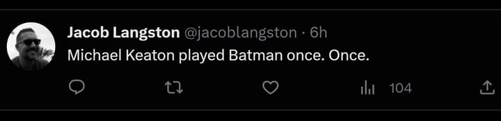 A tweet reply to DF's post (Image via Twitter)