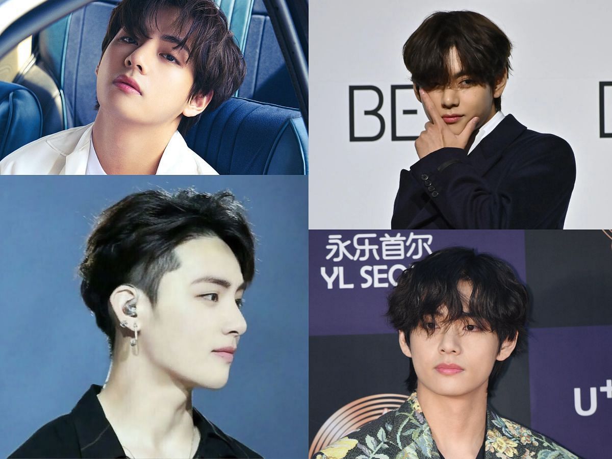 Learn To Style Long Hair From Kim Taehyung Aka V See Pics  IWMBuzz