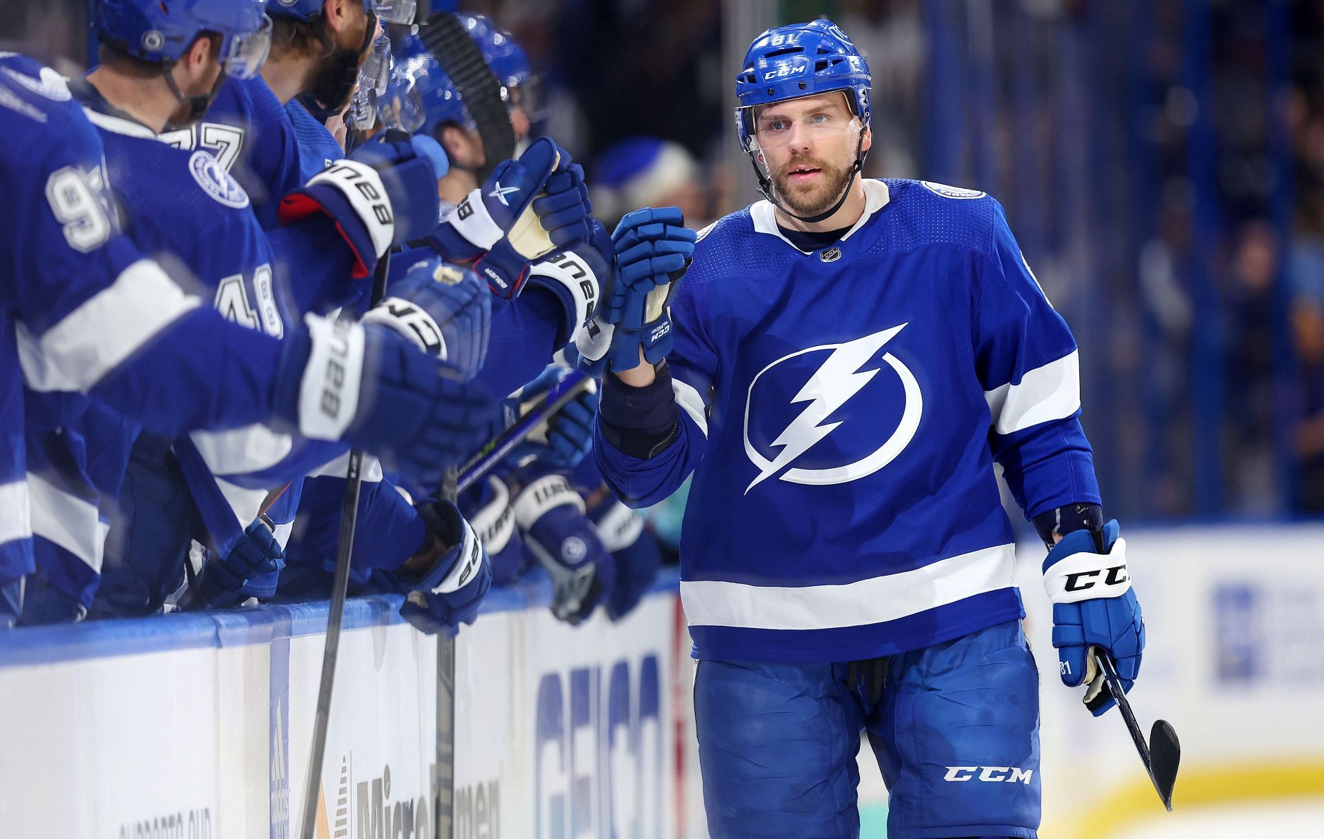 Tampa Bay Lightning plane