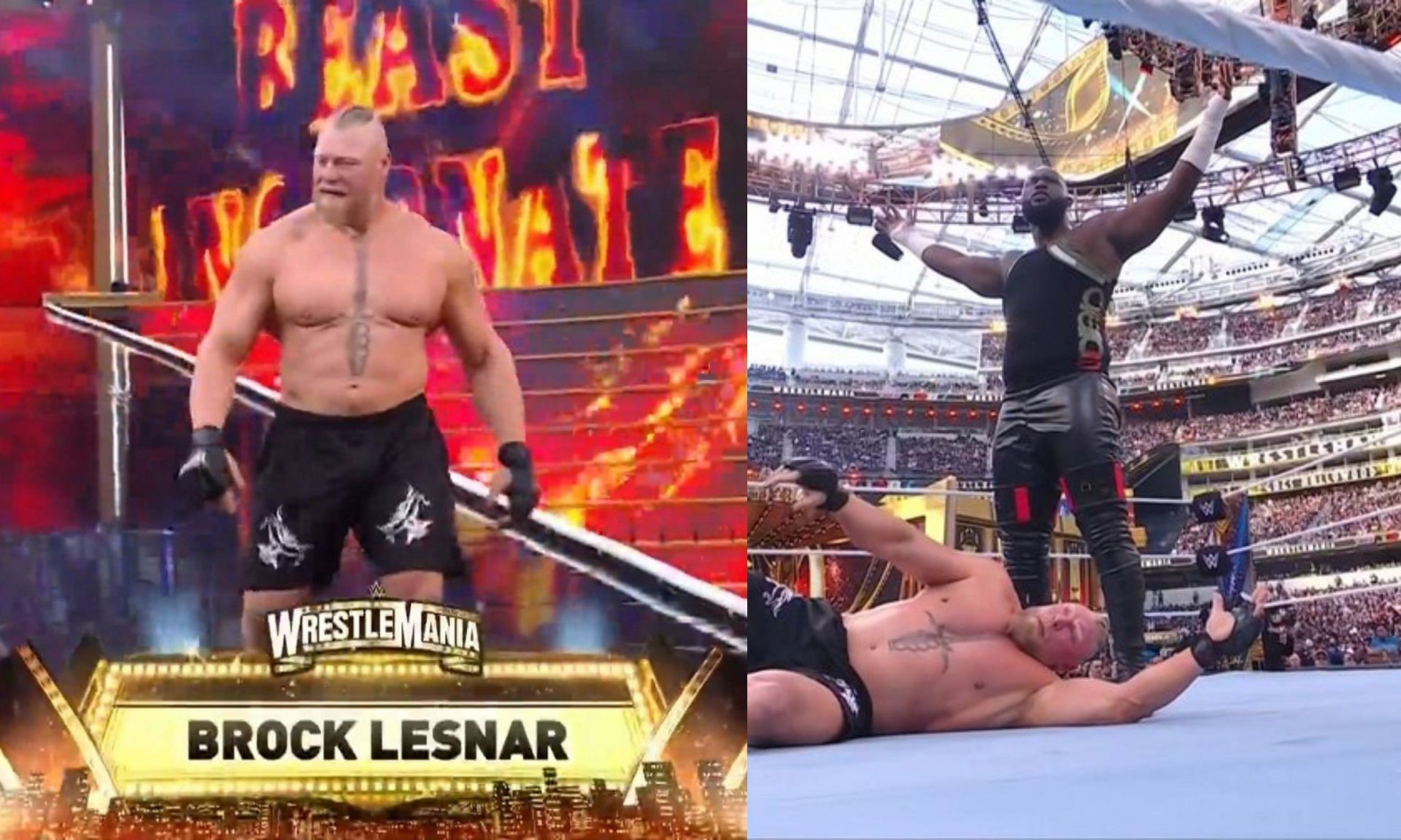 WWE WrestleMania 39 Night 2 की शुरूआत में हुआ तगड़ा मैच