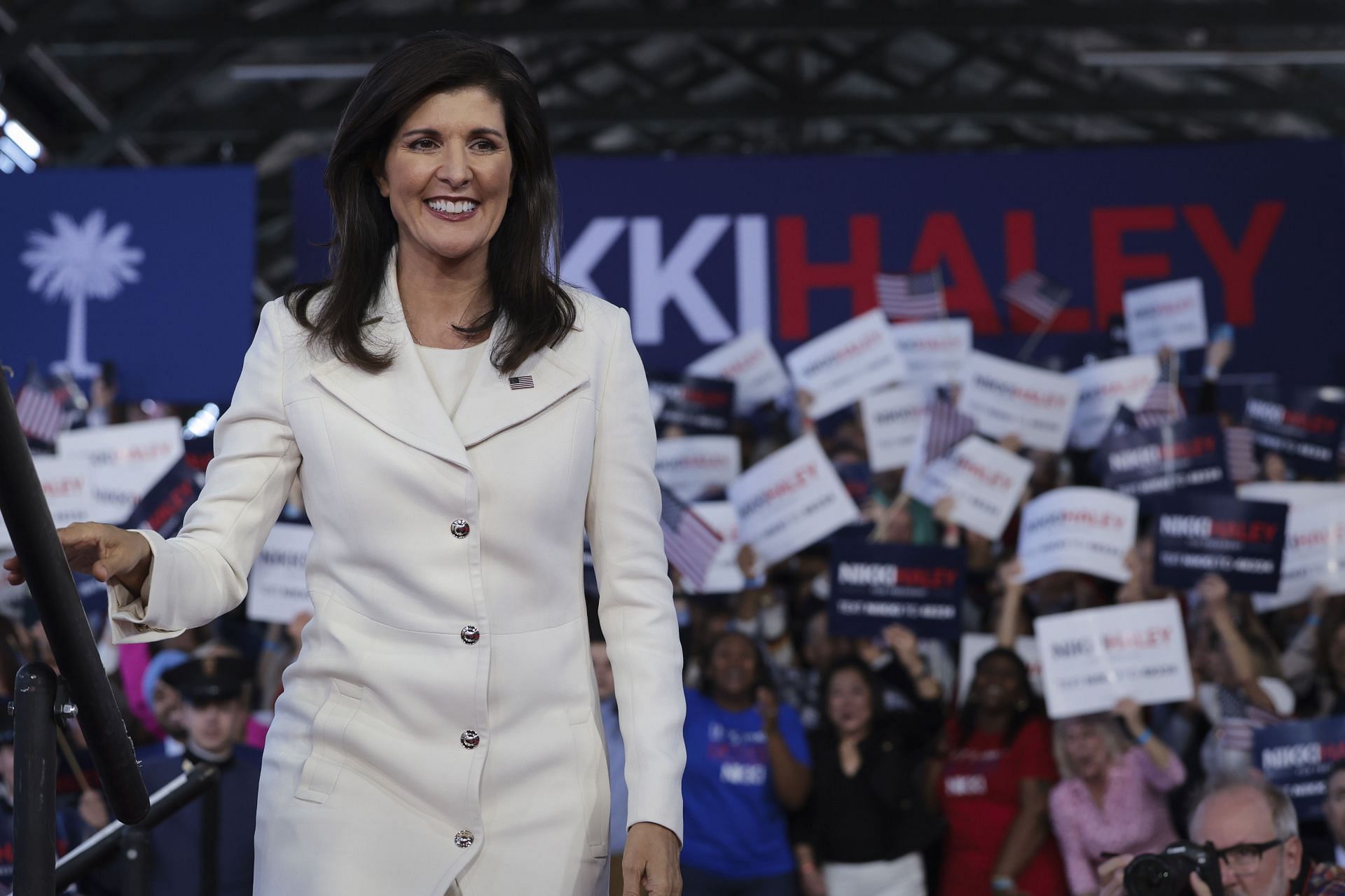 Nikki Haley Dress Drama Explained As Presidential Candidate Sparks Debate After Wearing White To