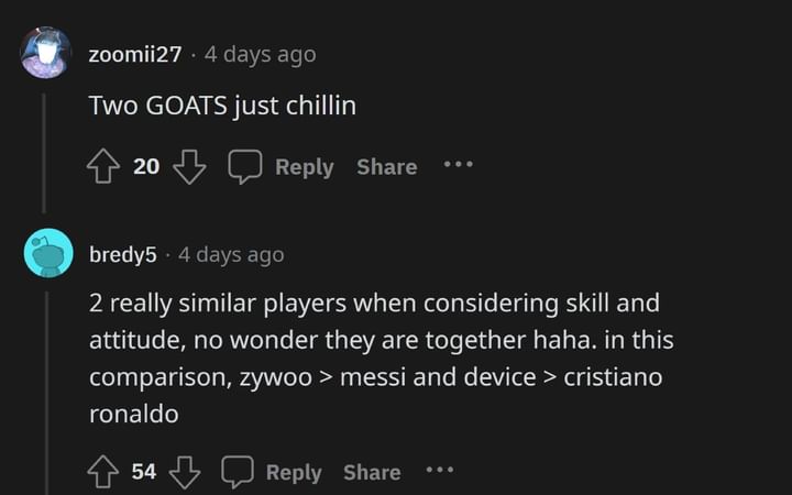 Reacciones de los fans a la noticia (Imagen vía r/GlobalOffensive, Reddit)