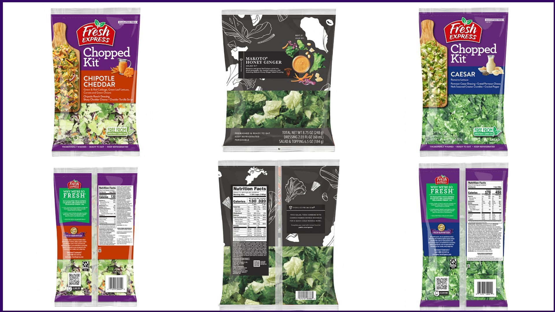 Fresh Express Salad Kits recall Reason, products, UPC codes, and all