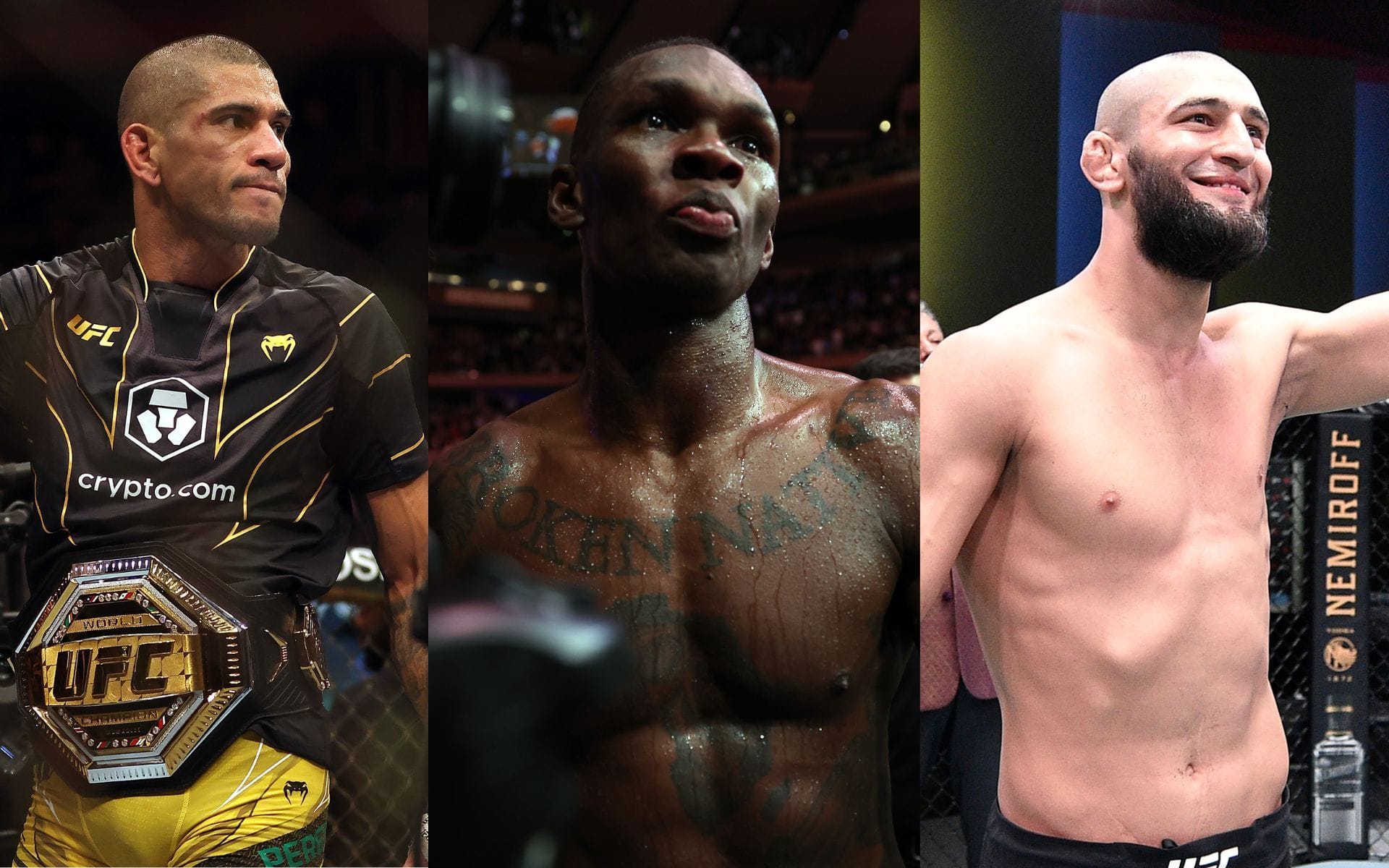 Alex Pereira Khamzat Chimaev Alex Pereira all praises for UFC fighters