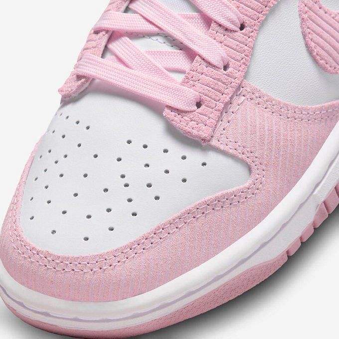 Pink Corduroy: Nike Dunk Low “Pink Corduroy” shoes: Where to get, price ...
