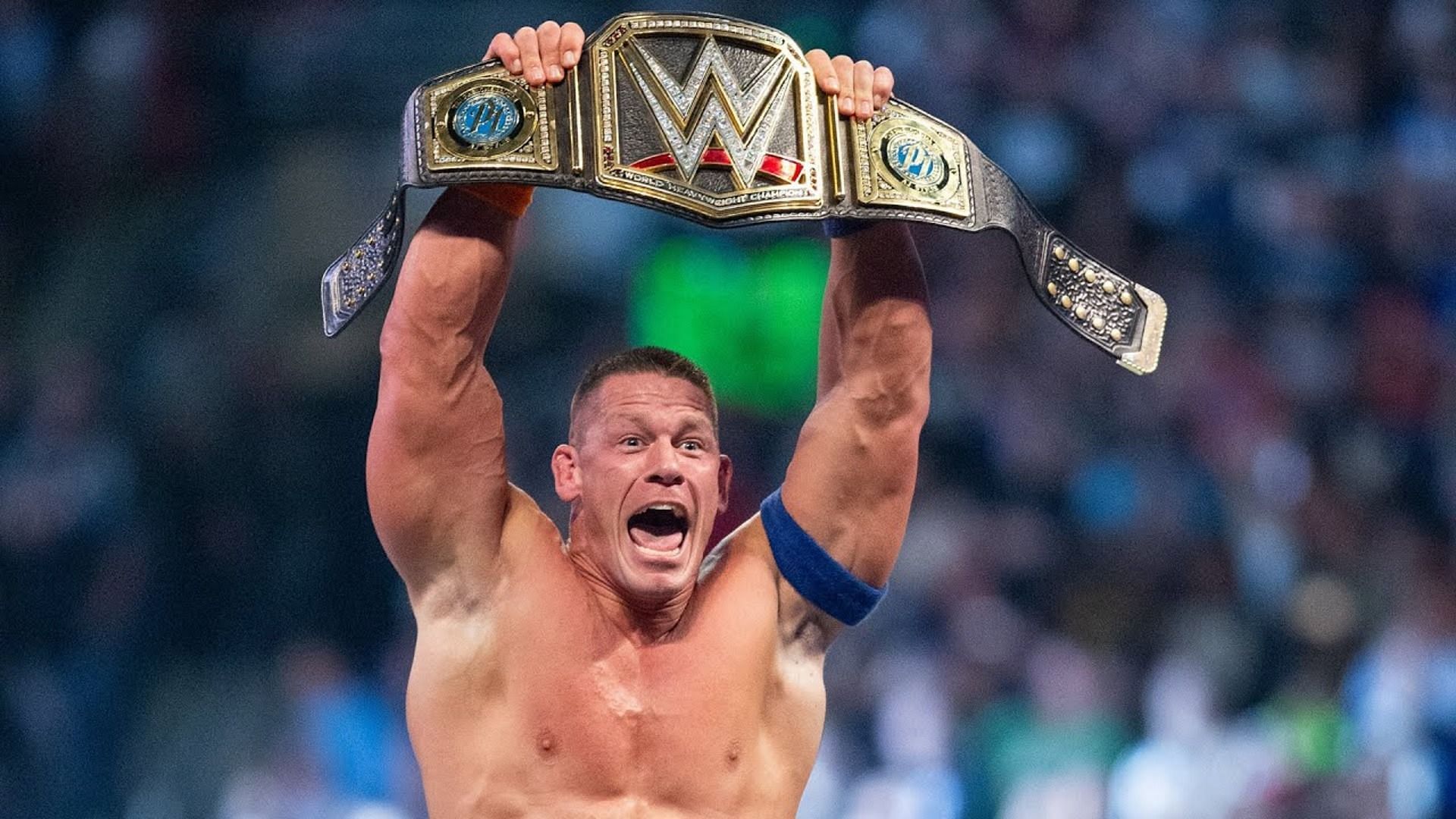 Berapa kali John Cena memenangkan WWE Championship?  Petunjuk: Dia bukan 16!