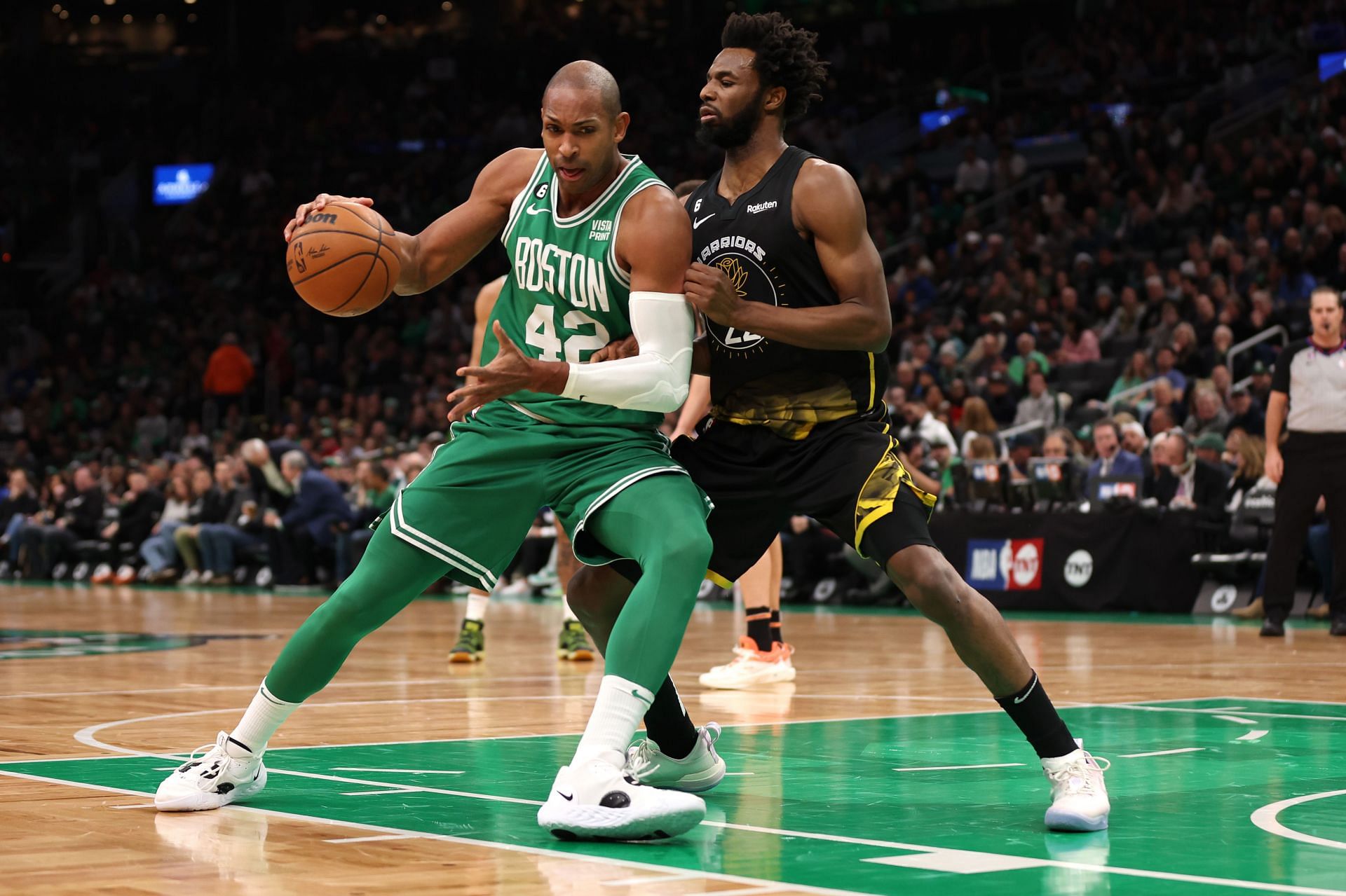 Andrew Wiggins&#039; father also played against the Celtics in the NBA Finals (Image via Getty Images)