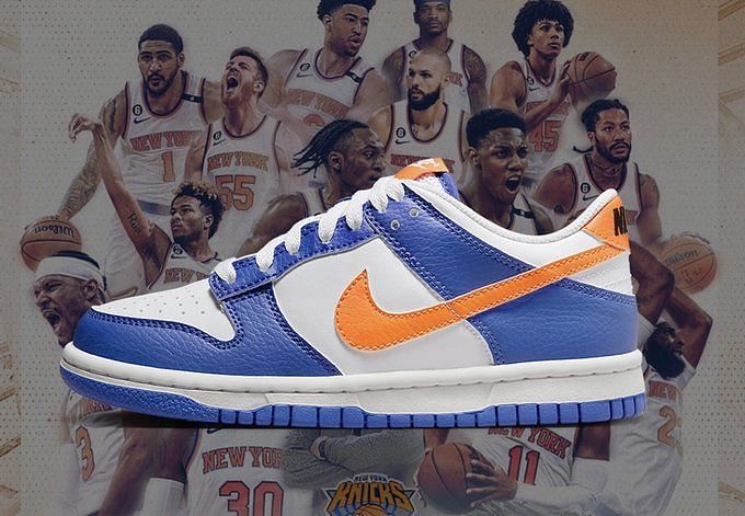 nike sb dunk high knicks