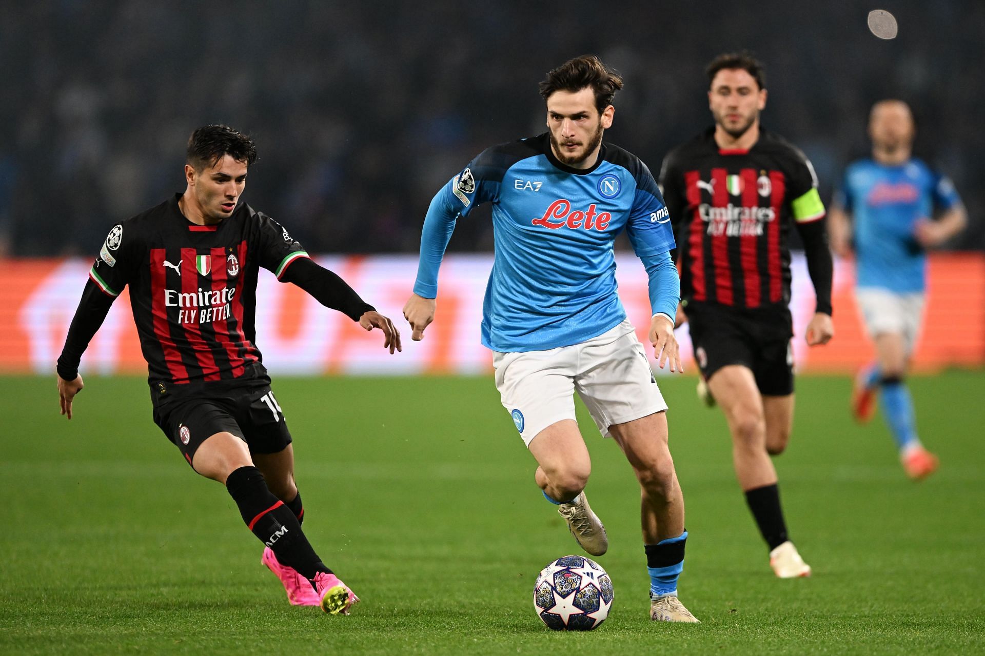 SSC Napoli ʋ AC Milan: Quarterfinal Second Leg - UEFA Chaмpions League
