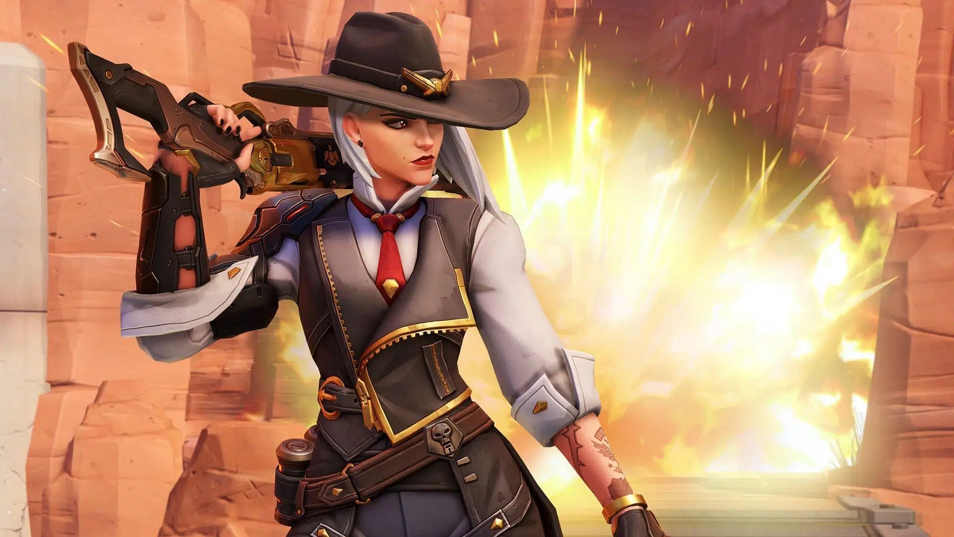 Overwatch 2 - Ashe (Image via Blizzard Entertainment)