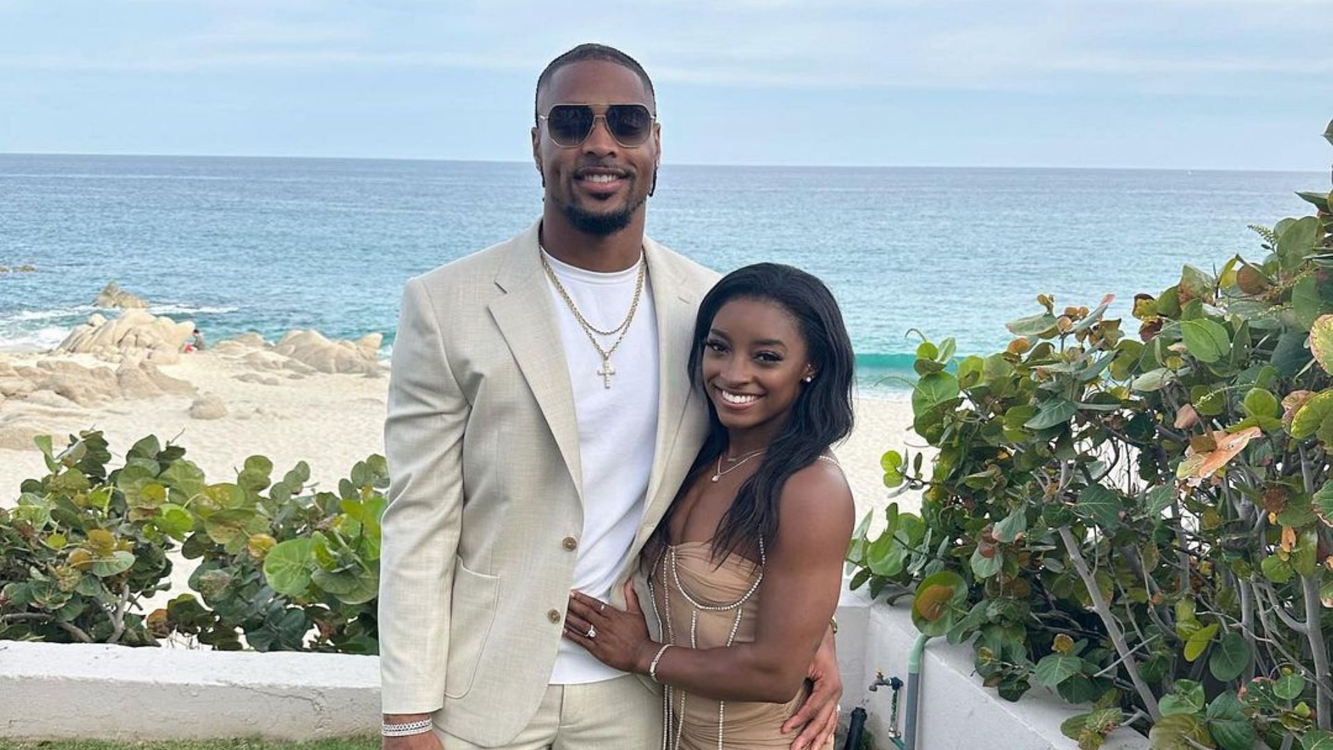 "Marriage License Secured" - Simone Biles And Jonathan Owens Are One ...