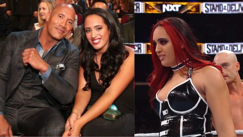 Dwayne Johnson Daughter: How did Dwayne Johnson react to his daughter's  deƄut during WrestleMania 39 weekend? Reaction you didn't see