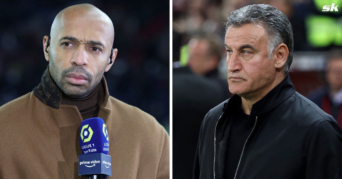 “It’s not normal” – Thierry Henry hits back at Nice fans for insulting PSG boss Christophe Galtier’s cancer-stricken mum 