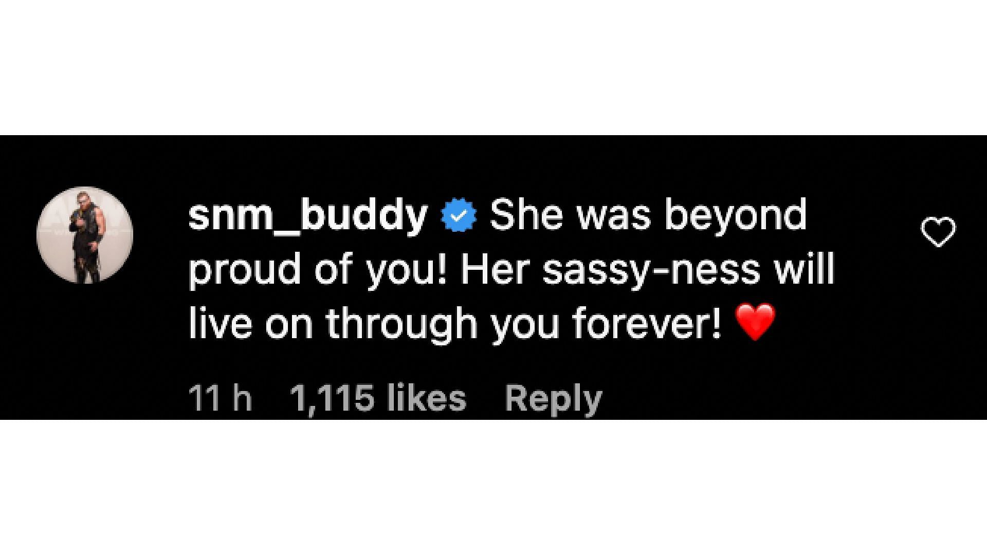 Buddy Matthews shared a positive message for Rhea Ripley during these tough times