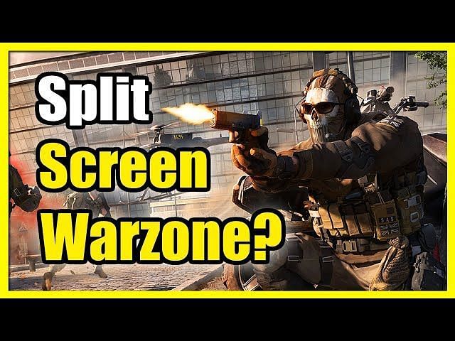 warzone split screen not working warzone split screen not working