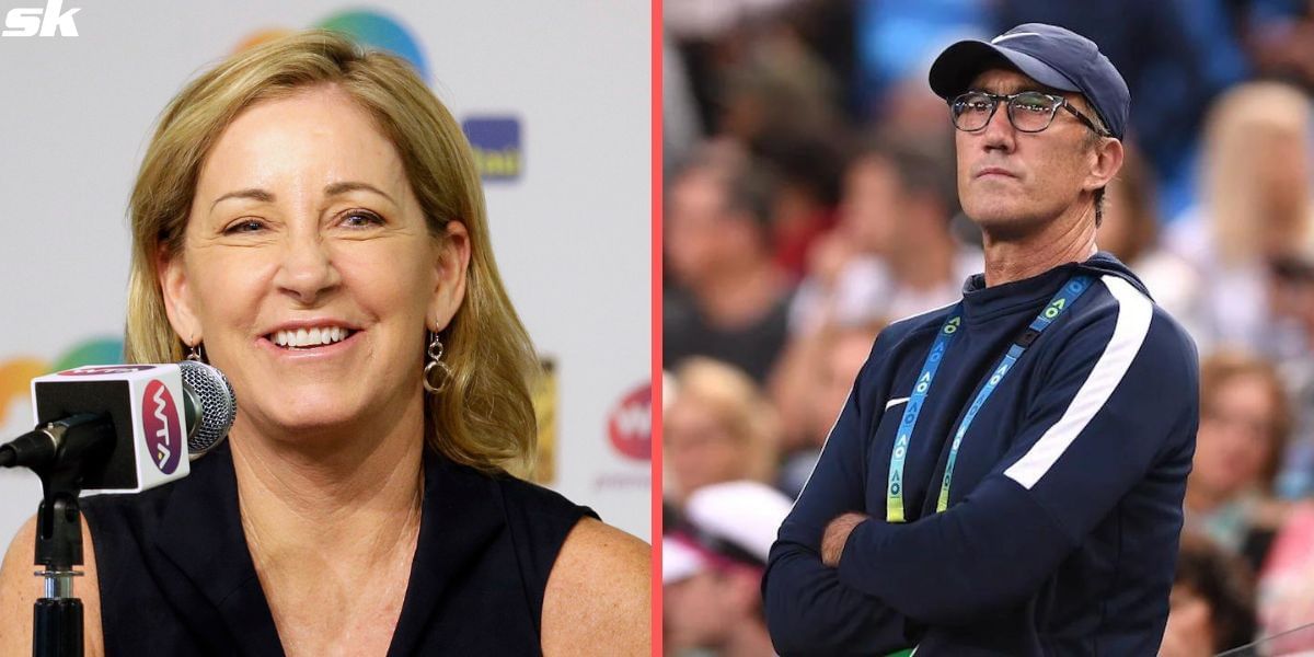 Chris Evert gushes over former Andre Agassi coach Darren Cahill's