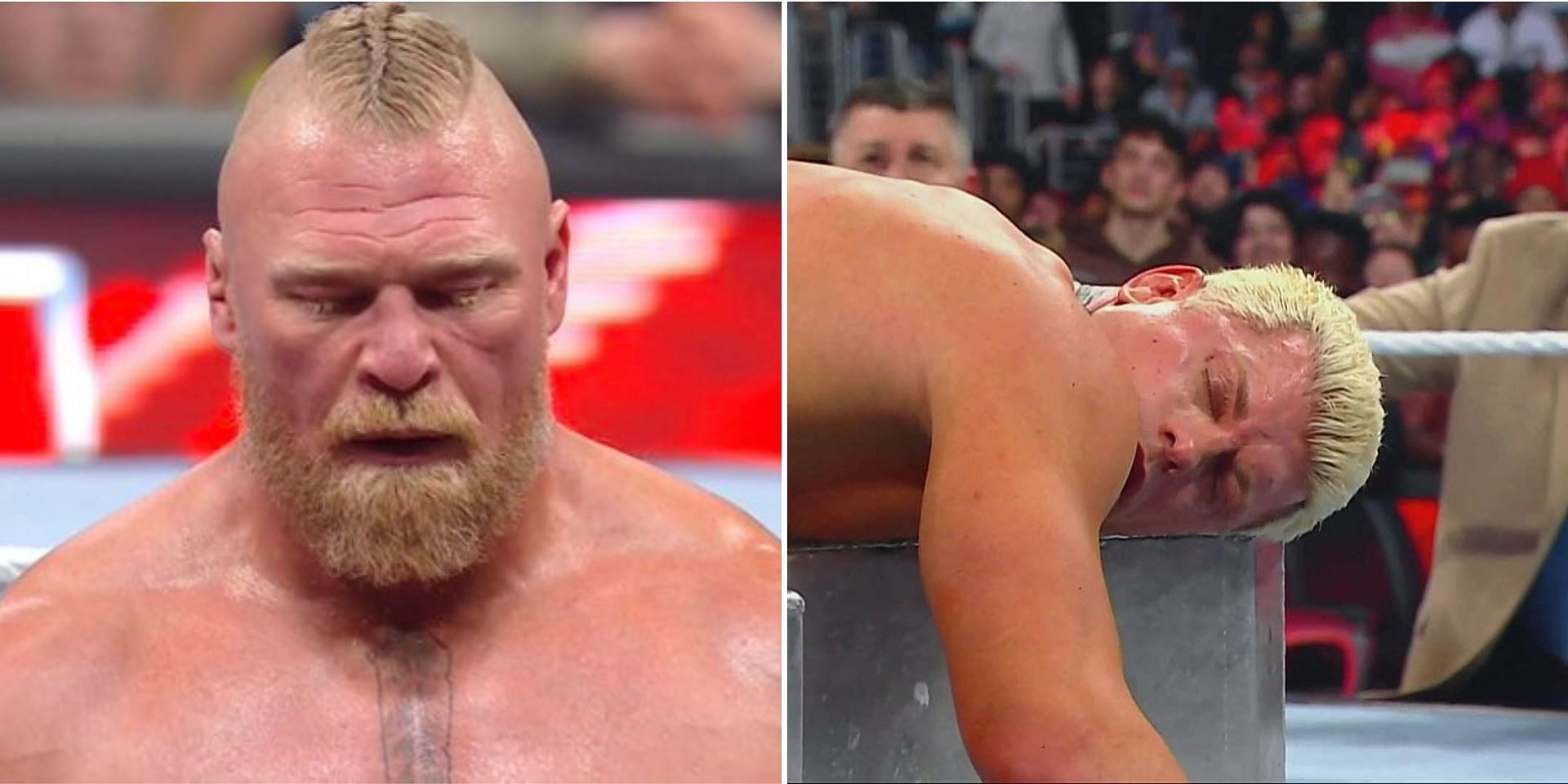 Watch Brock Lesnar Destroys Cody Rhodes On WWE RAW After WrestleMania