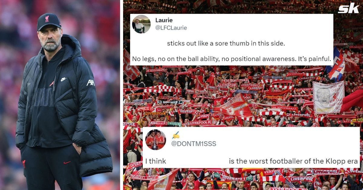 “Sticks out like a sore thumb” - Liverpool fans dub star as ‘worst ...