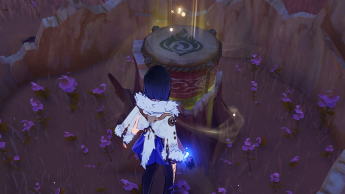 Perform according to the drum score Genshin Impact Sumeru quest guide