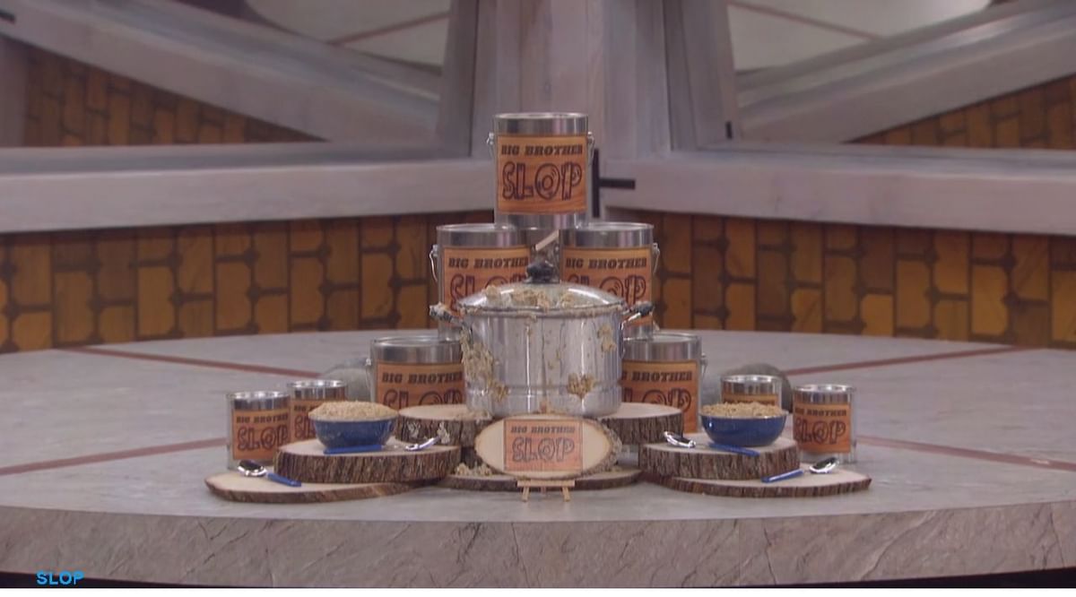 What is in slop on Big Brother?