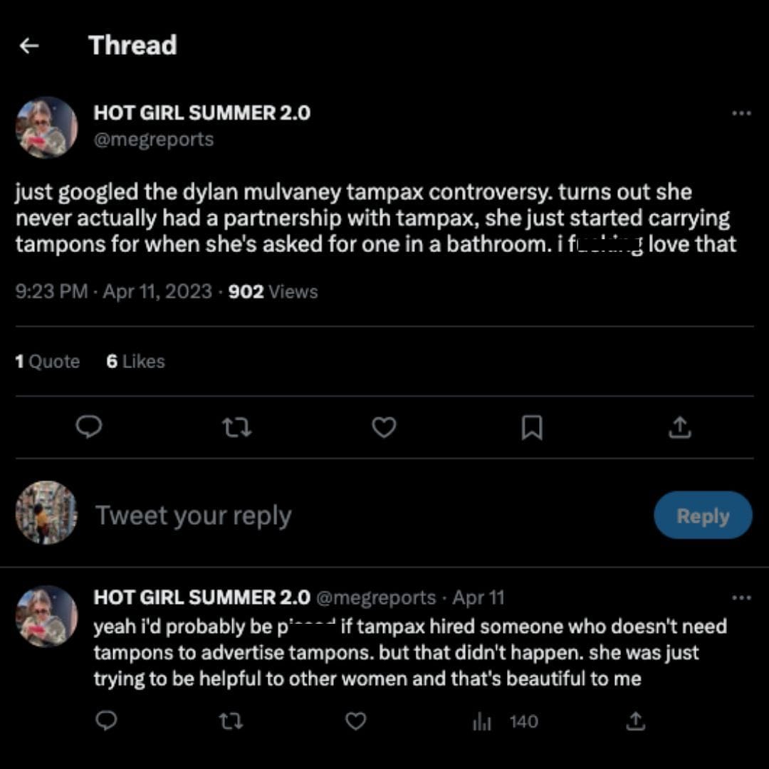 Fact Check: Is Dylan Mulvaney in a Tampax commercial? Viral tweet debunked