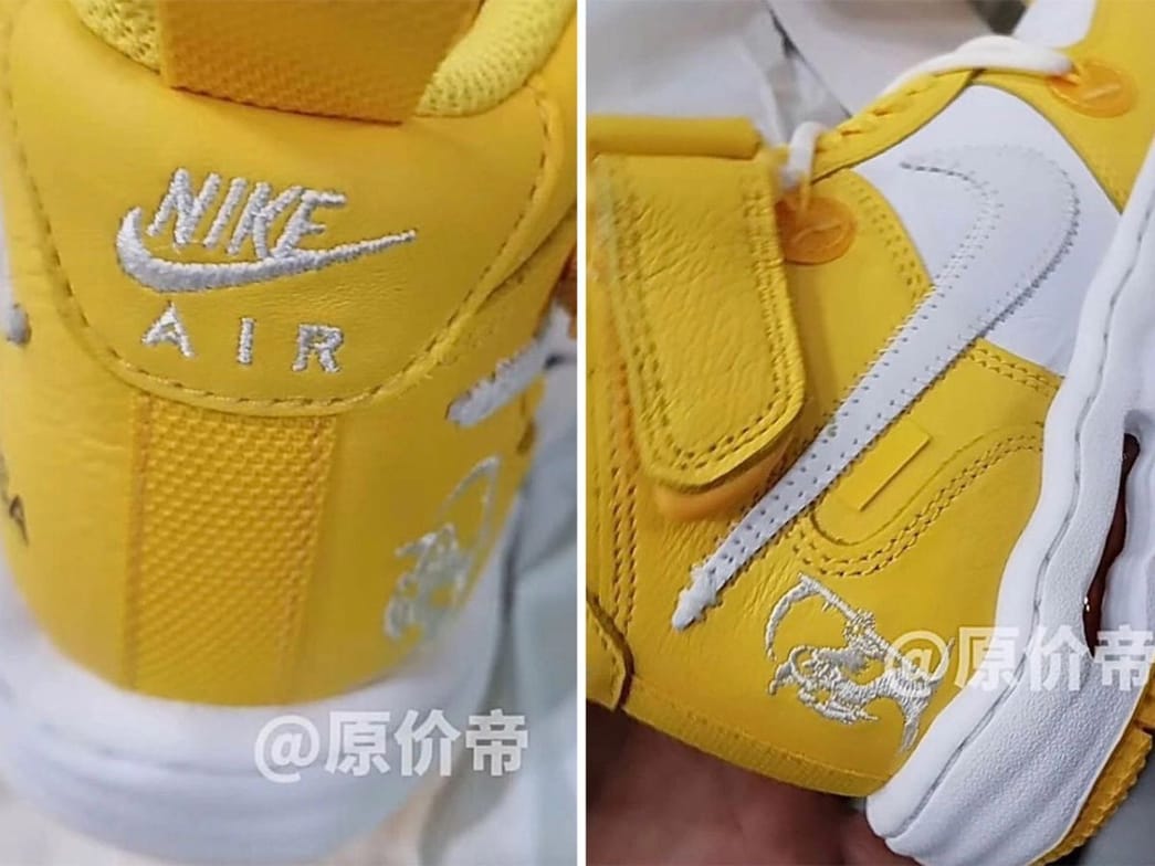 off white air force 1 yellow