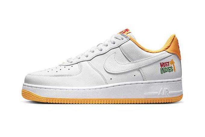 West Indies: Nike Air Force 1 Low “West Indies” Alternate Yellow shoes ...