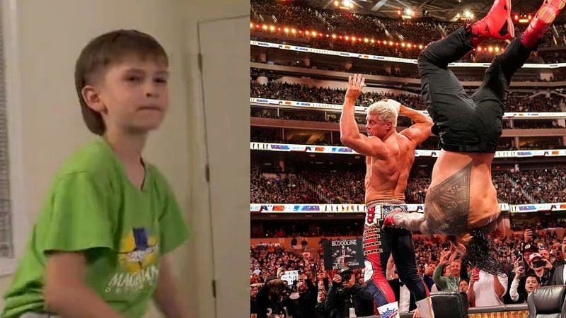 fan angry cody rhodes lose roman reigns