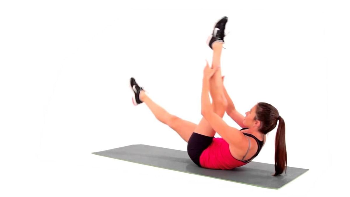 Scissors exercise Tone your lower body and build sixpack abs with scissor kicks and scissor abs