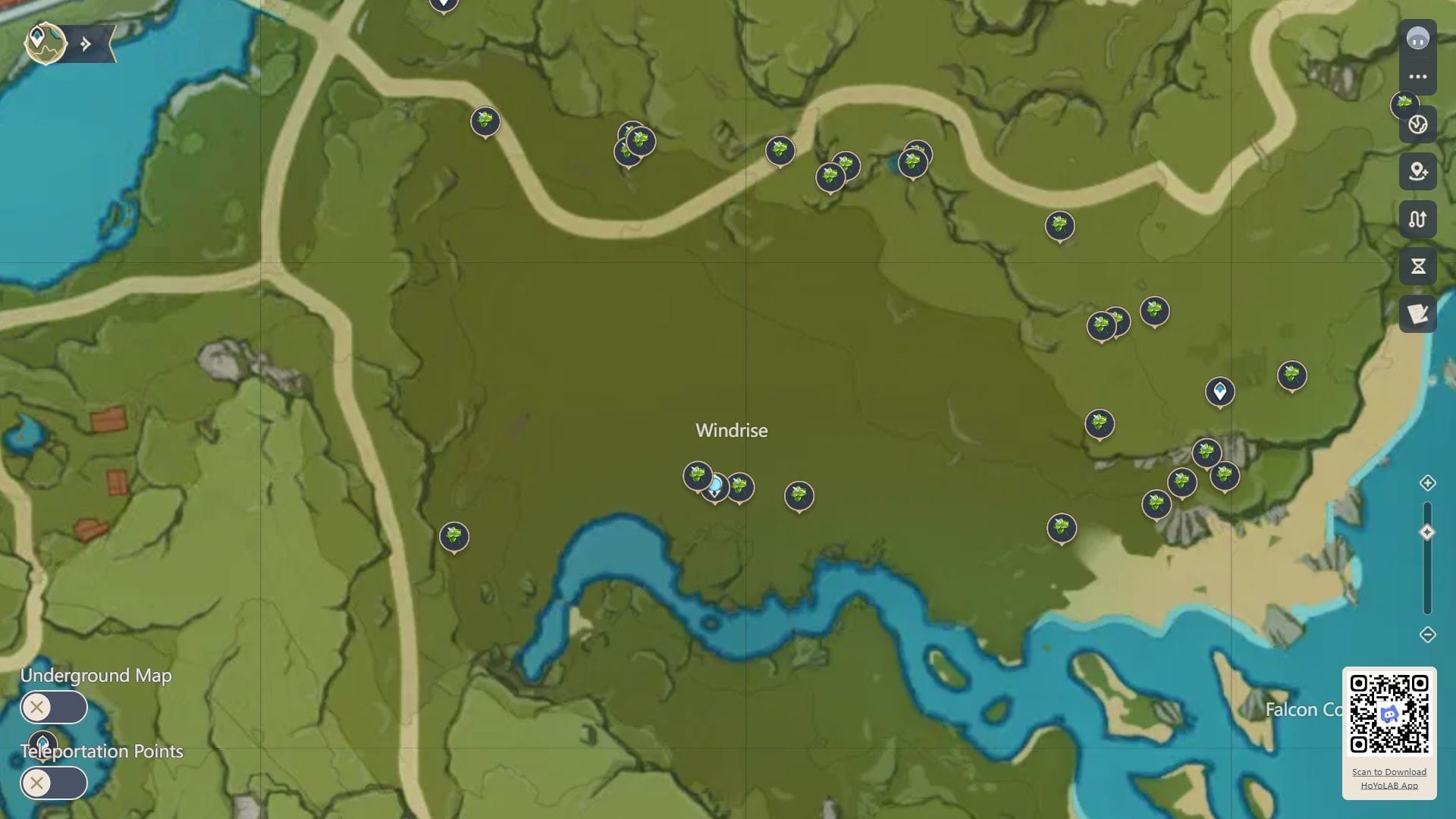 Genshin Impact Mint, Small Lamp Grass, Dandelion Seeds, Pepper, and