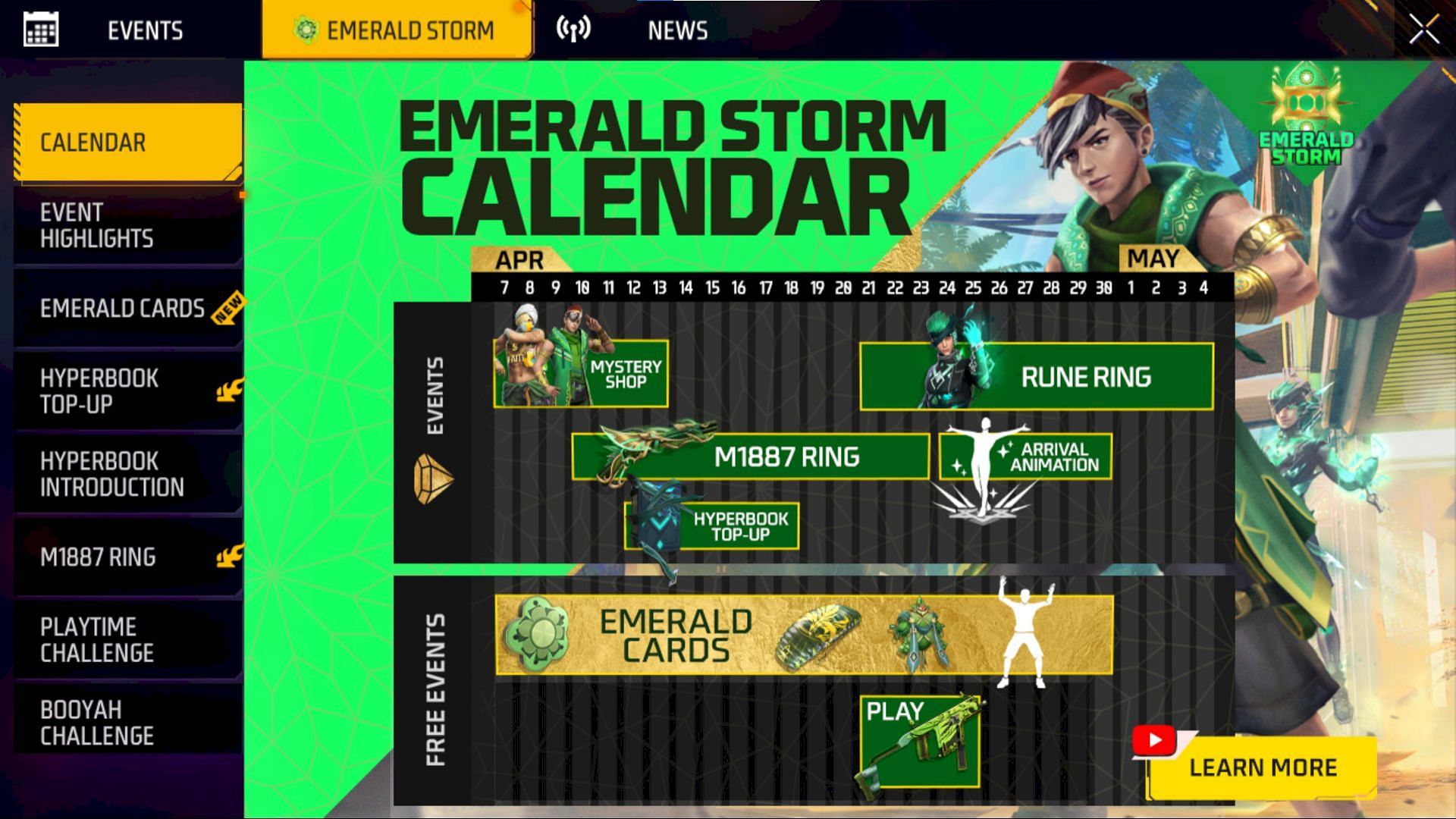 Emerald Storm (Image via Garena)
