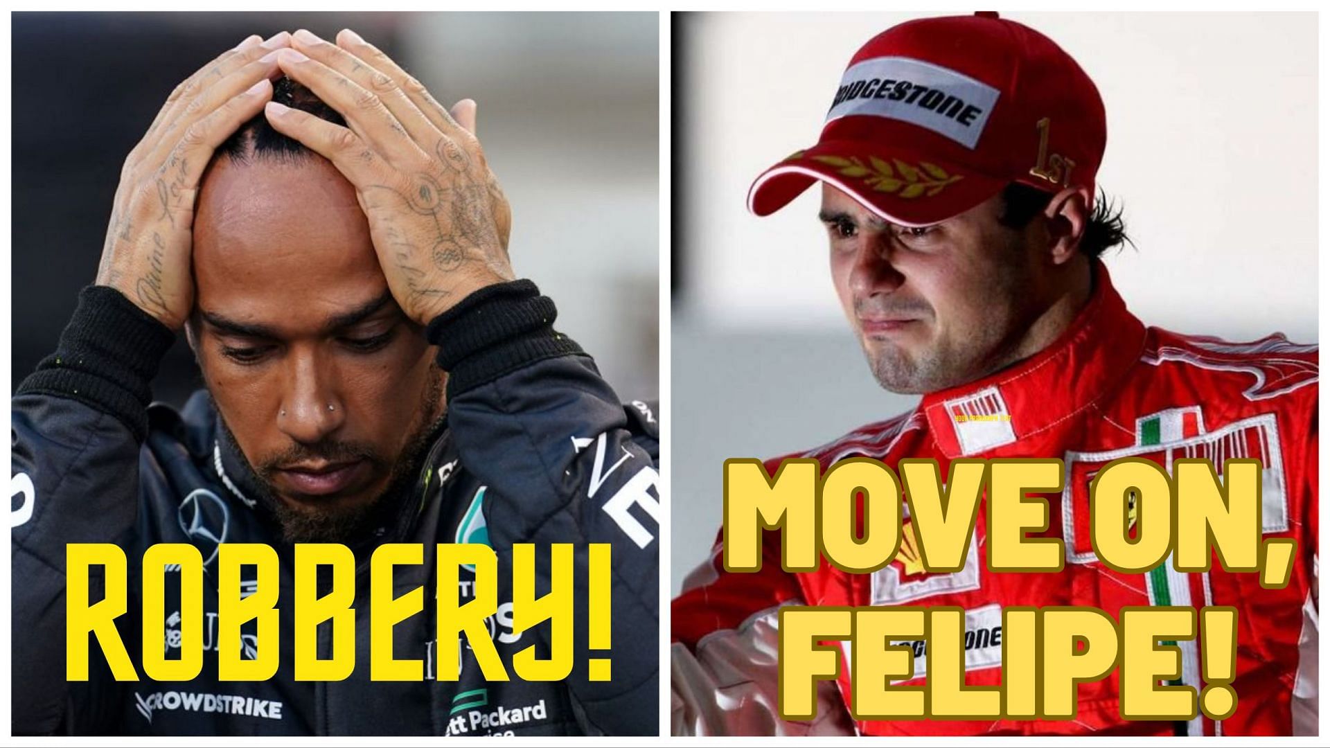 Why Is Lewis Hamilton's Robbery Outrageous But Felipe Massa's Isn't?