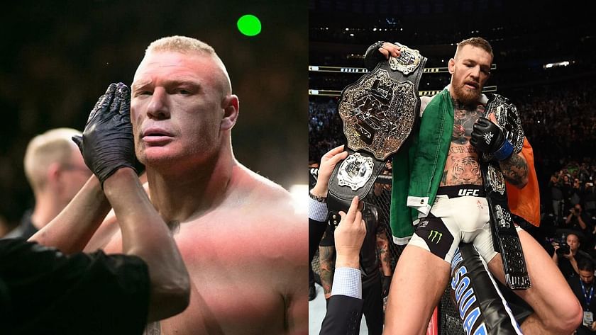 Brock Lesnar UFC: Did Brock Lesnar and Conor McGregor ever cross paths ...